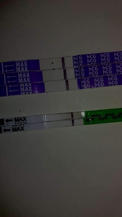 Testování a těhotenský test | Duchové na testech různých značek opakovaně