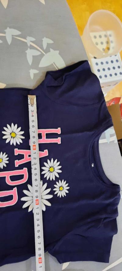 2x dívčí tričko značky Primark, vel. 6-7 let