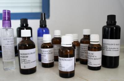 Porodnice Jičín a.s., Gynekologicko - porodnické oddělení: Aroma terapie pro maminky zcela k dispozici.