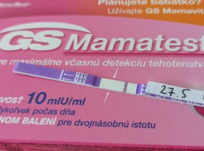Testování a těhotenský test | TT GS Mamatest - vidíte něco?