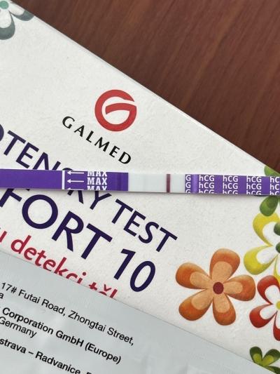Testování a těhotenský test | Test Galmed - duch v limitu