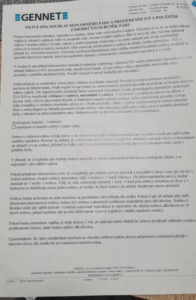Centra asistované reprodukce | IVF 2022/2023