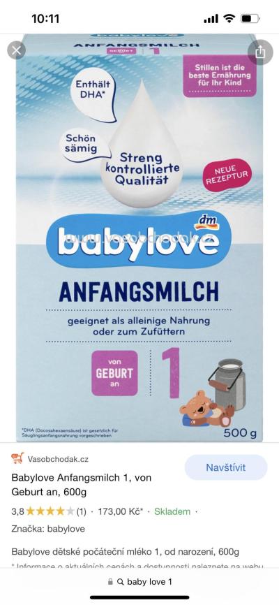 Kojení a UM | Baby love 1