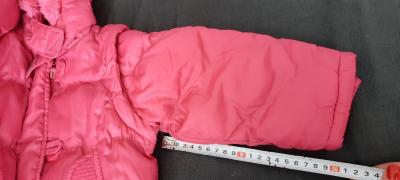 dívčí teplejší bunda vel. 12-18měs (86cm)