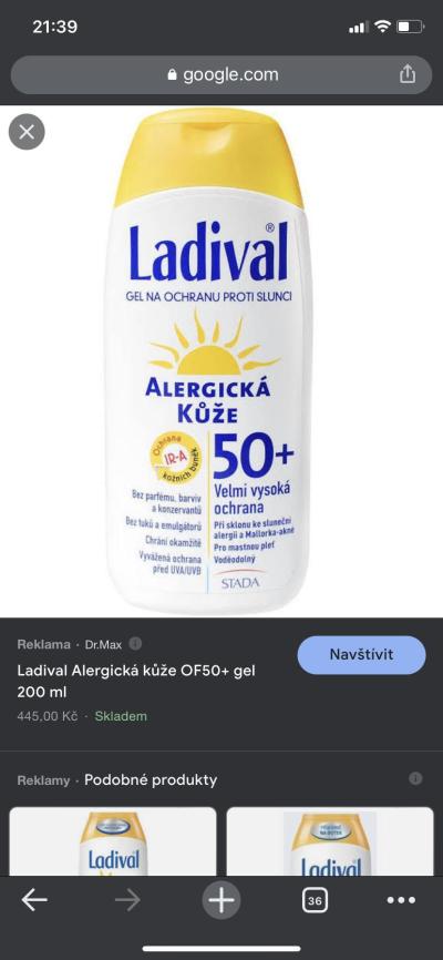 Dětské nemoci | Alergie na slunce dcera