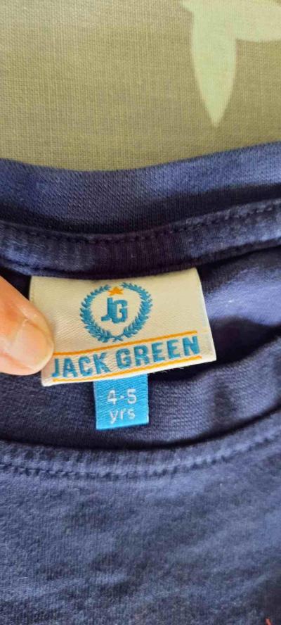 chlapecké tričko značky Jack Green, vel. 4-5let.