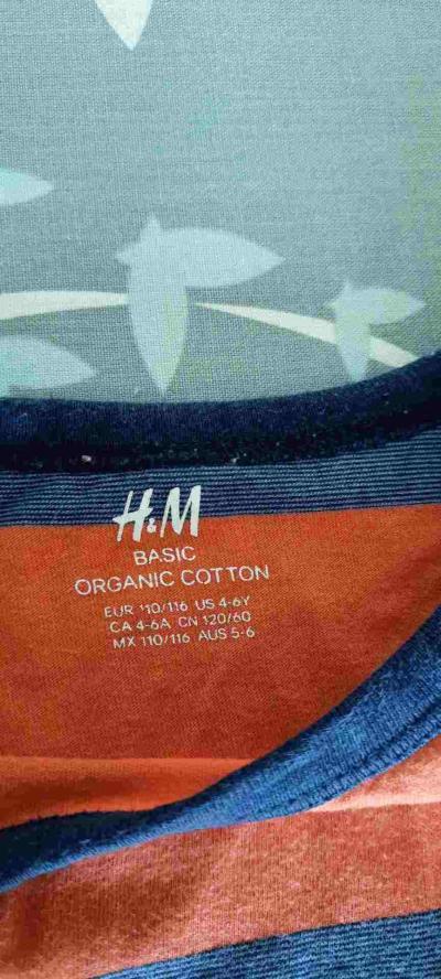 chlapecké tričko značky H&M, vel.4-6let (110/116).