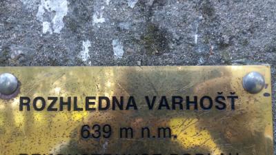 Varhošť 639 m n.m.