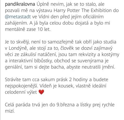 Jednodenní výlety a restaurace | Harry Potter výstava Vídeň