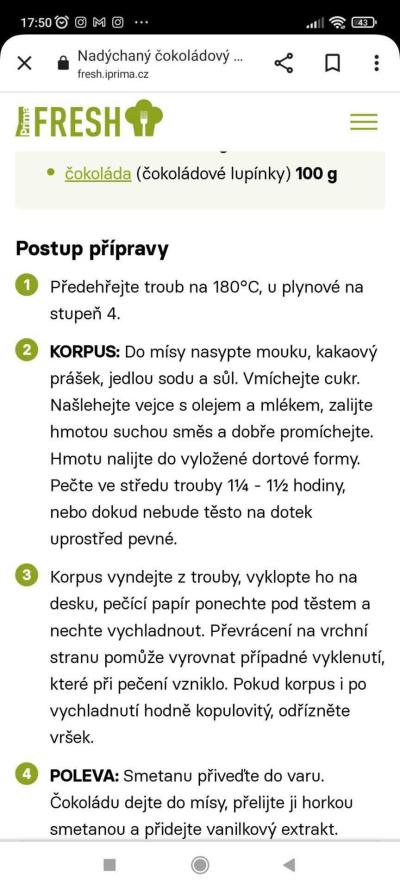 Vaříme, pečeme, konzervujeme | Proč se korpus nepeče?