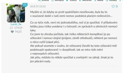 Očkování | Očkování dcery