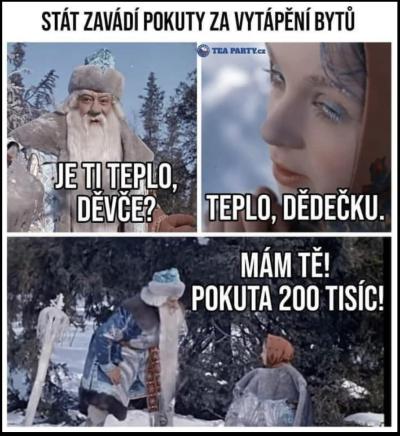 Stejná situace | Nizke teploty, drahota atd...
