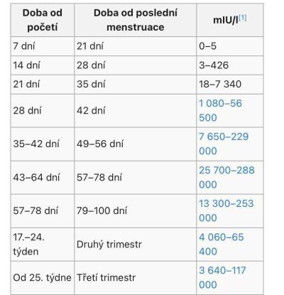 Těhotenství | ? HCG ?