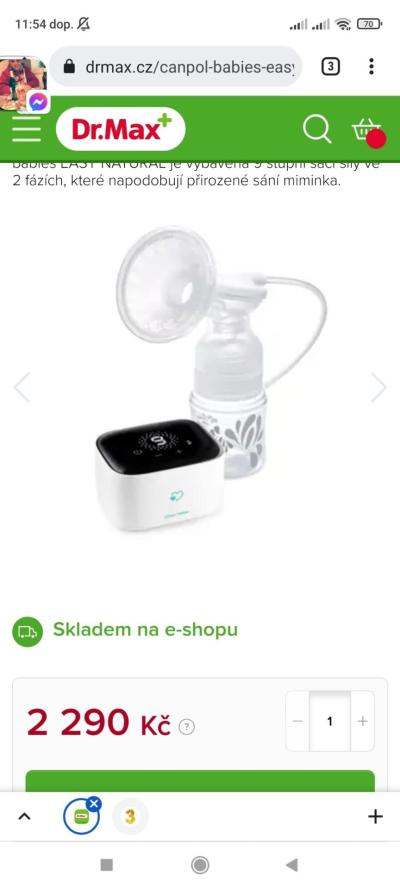 Porod a šestinedělí | Odsávačka elektrická