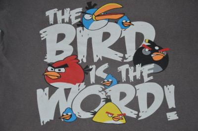 116 bavlněné tričko Angry Birds