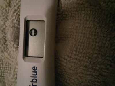 Testování a těhotenský test | Clearblue test - duch