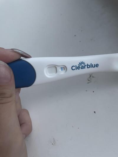 Testování a těhotenský test | Clearblue ultra časný - duch?