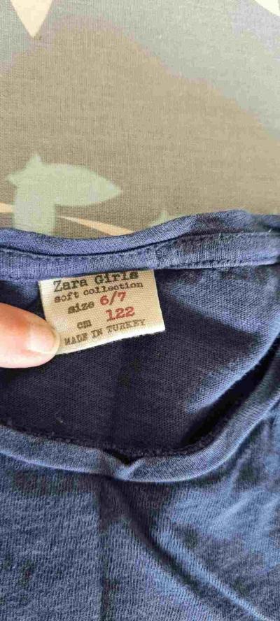 dívčí tričko značky zara girls, vel.6/7let (122).