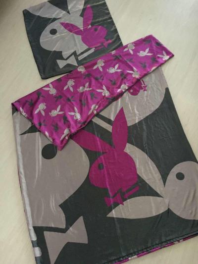 Licenční saténové povlečení Playboy + polštář