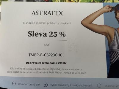 Vše možné | Nemáte někdo slevový kod na ASTRATEX ?
