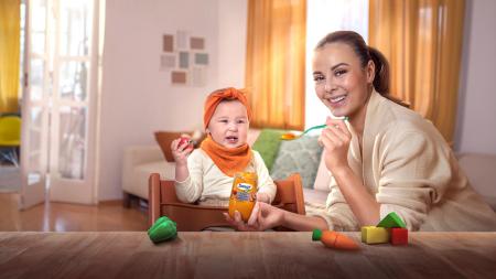 10 malých labužníků ochutná nové BIO příkrmy od Sunaru