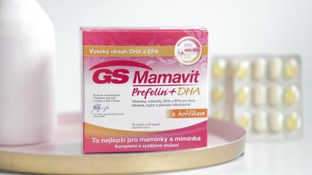 Testování pro budoucí nebo stávající maminky: Vyzkoušíte s námi GS Mamavit Prefolin+DHA?