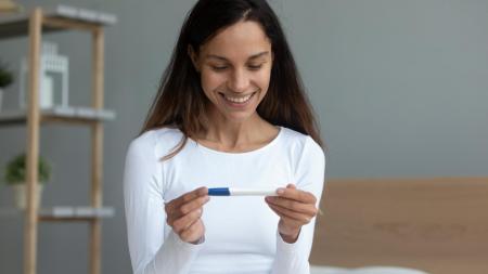 Vydržela jste s testováním týden po vynechání menstruace?