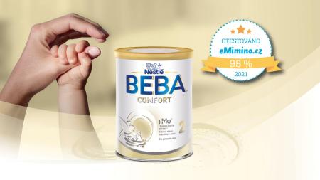 Maminky z eMimina doporučují mlíčko BEBA COMFORT HM-O