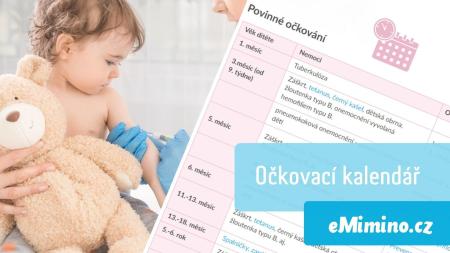 Očkovací kalendář napoví, kdy vakcíny očkovat