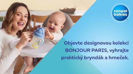 Den šestý: Vyhrajte nevylévací hrneček a bryndák BONJOUR PARIS