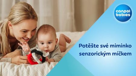 Den čtvrtý: Dopřejte svému děťátku kontrastní hračku canpol babies
