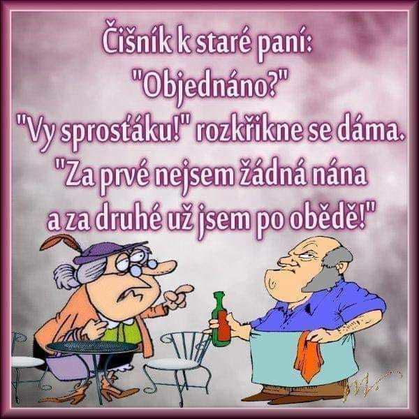 Vtip - objednáno