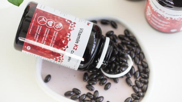 Balení Vitamín K2 Complex obsahuje roční zásobu produktu