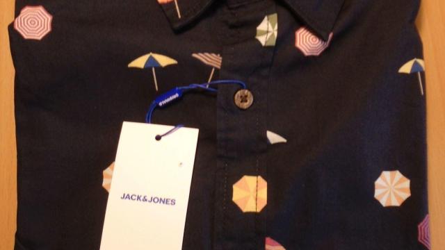Pánská nová vzorovaná košile Jack&Jones/v.S/2x53cm
