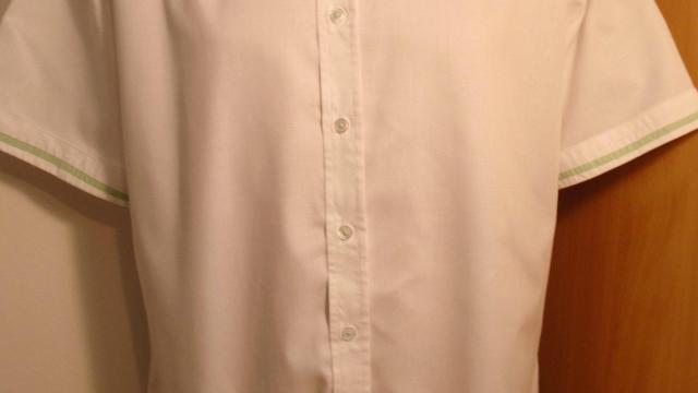 Pánská slim bílá košile Jermyn Street/40-L/2x64cm
