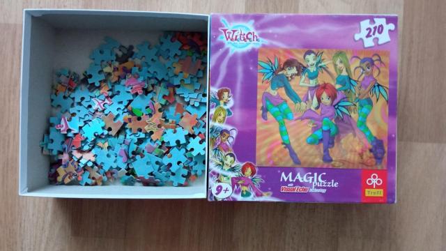 Magic puzzle 3D Witch 210ks 9+