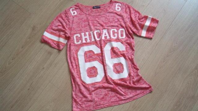 Sportovní tričko s nápisem Chicago 66 vel. S-M