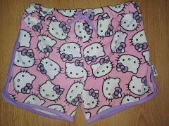 Kraťasy Hello Kitty, vel 7-8 let