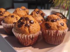 Vláčné muffiny s čokoládou