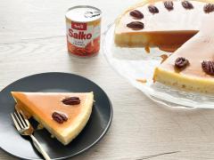 Cheesecake se slaným karamelem.