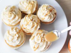 Cupcakes se slaným karamelem