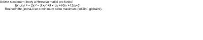 Studium a kurzy | Ukol do matematiky