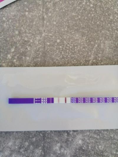 Testování a těhotenský test | 2 dny před MS a pozitivní test