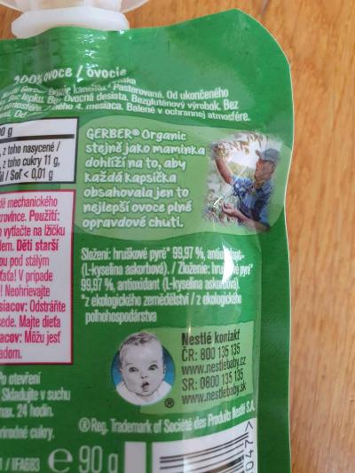 Recenze z kampaně Nejpřísnější testeři hodnotí ovocné kapsičky GERBER Organic