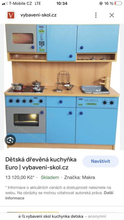 Hračky | Kuchyňka co vydrží dvě batolata