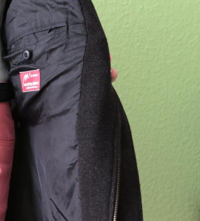 Pánský kvalitní zimní bundokabát Moděva Prostějov vel.50