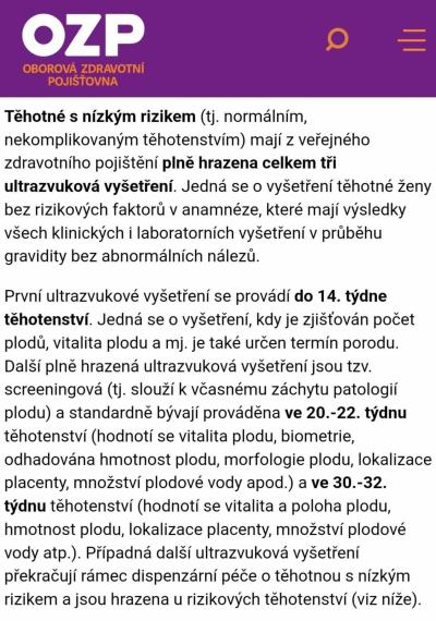 Těhotenství | TP prosinec 2023