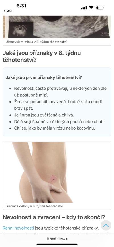 Těhotenství | TP září 2023