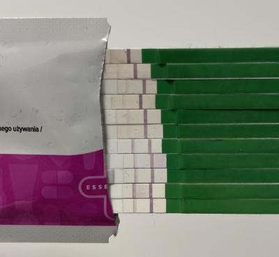 Testování a těhotenský test | Je nějaký test pozitivní ?