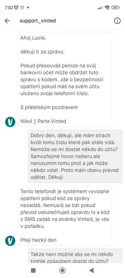 Jak mi prijdou peníze z Vinted?